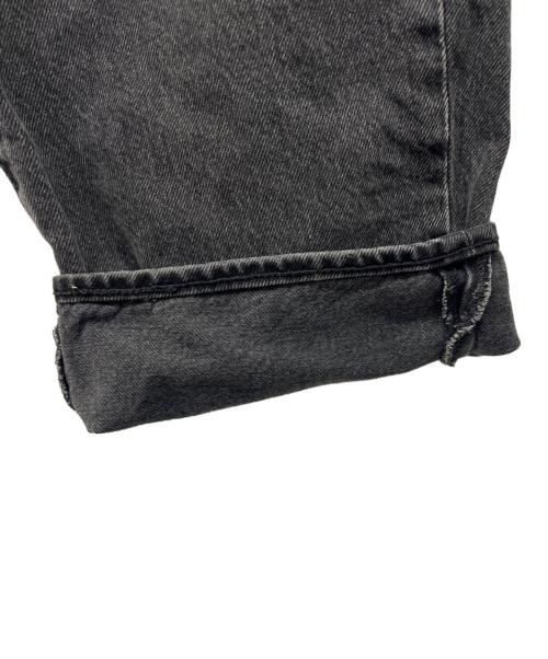 LEVI'S PReMIUM（リーバイス プレミアム）LEVI'S PReMIUM (リーバイス プレミアム) ワイドデニムパンツ ブラック サイズ: W30×L30の古着・服飾アイテム