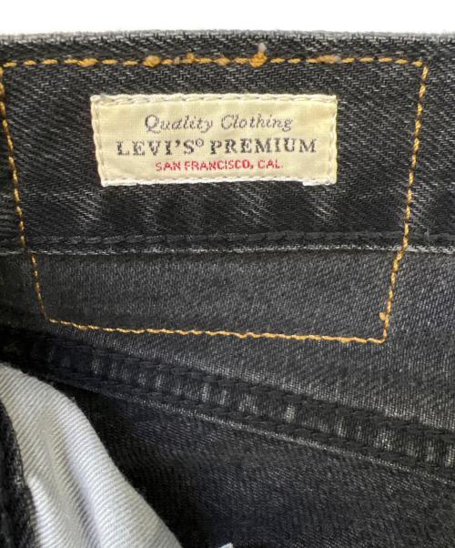 LEVI'S PReMIUM（リーバイス プレミアム）LEVI'S PReMIUM (リーバイス プレミアム) ワイドデニムパンツ ブラック サイズ: W30×L30の古着・服飾アイテム