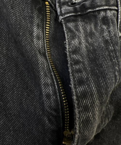 LEVI'S PReMIUM（リーバイス プレミアム）LEVI'S PReMIUM (リーバイス プレミアム) ワイドデニムパンツ ブラック サイズ: W30×L30の古着・服飾アイテム