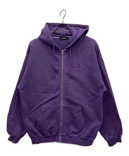 X-LARGE（エクストララージ）X-LARGE (エクストララージ) ジップパーカー パープル サイズ:Lの古着・服飾アイテム