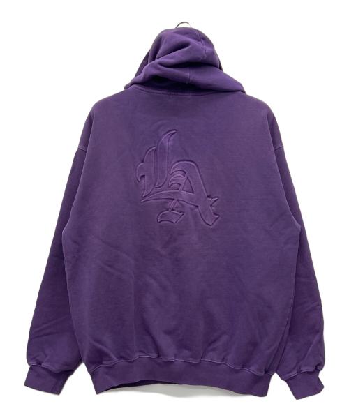 X-LARGE（エクストララージ）X-LARGE (エクストララージ) ジップパーカー パープル サイズ:Lの古着・服飾アイテム