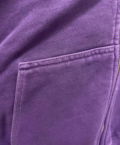 X-LARGE（エクストララージ）X-LARGE (エクストララージ) ジップパーカー パープル サイズ:Lの古着・服飾アイテム