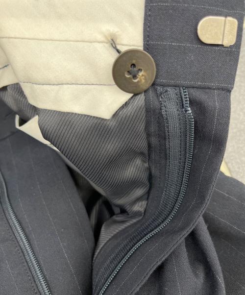 STUDIOUS（ステュディオス）STUDIOUS (ステュディオス) ワイドパンツ ネイビー サイズ:1の古着・服飾アイテム