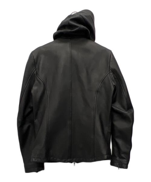 TETE HOMME（テット オム）TETE HOMME (テット オム) レザージャケット ブラック サイズ:6の古着・服飾アイテム