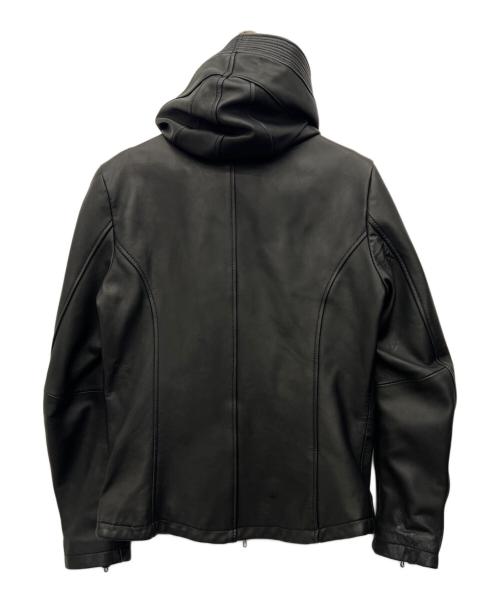 TETE HOMME（テット オム）TETE HOMME (テット オム) レザージャケット ブラック サイズ:6の古着・服飾アイテム