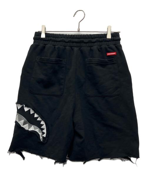 SPRAYGROUND（スプレーグランド）SPRAYGROUND (スプレーグランド) ハーフパンツ ブラック サイズ:Mの古着・服飾アイテム