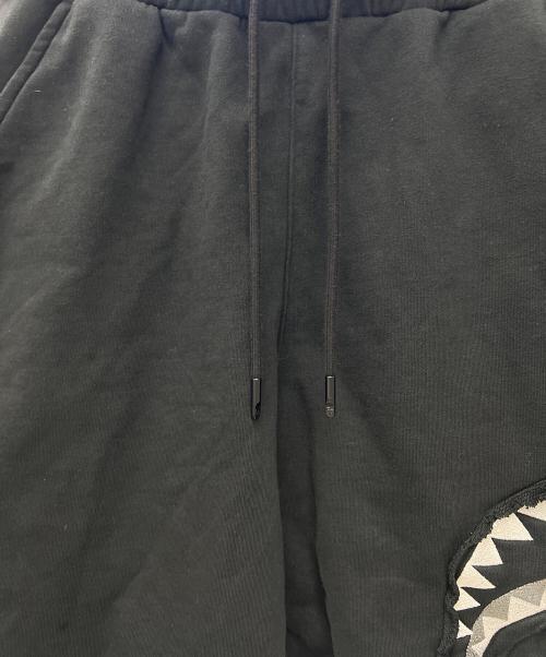 SPRAYGROUND（スプレーグランド）SPRAYGROUND (スプレーグランド) ハーフパンツ ブラック サイズ:Mの古着・服飾アイテム