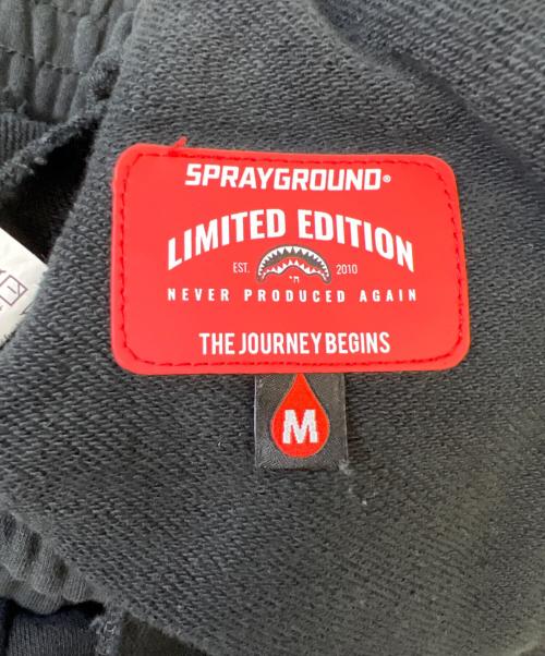 SPRAYGROUND（スプレーグランド）SPRAYGROUND (スプレーグランド) ハーフパンツ ブラック サイズ:Mの古着・服飾アイテム