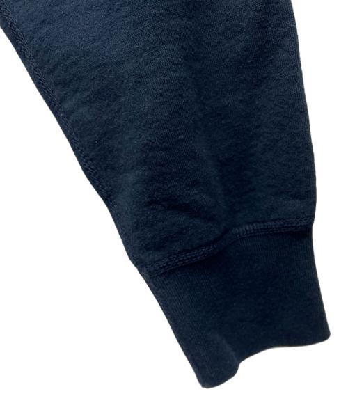 SUPREME（シュプリーム）SUPREME (シュプリーム) Chenille Arc Logo Hooded Sweatshirt ネイビー×ピンク サイズ:Sの古着・服飾アイテム