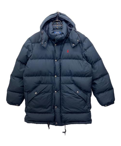 POLO RALPH LAUREN（ポロ・ラルフローレン）POLO RALPH LAUREN (ポロ・ラルフローレン) ダウンジャケット ネイビー サイズ:Lの古着・服飾アイテム