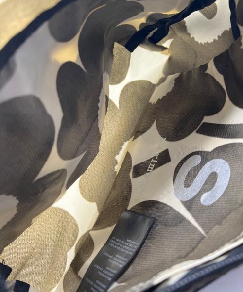 marimekko（マリメッコ）marimekko (マリメッコ) ショルダーバッグ カーキ×アイボリーの古着・服飾アイテム