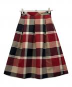 BLUE LABEL CRESTBRIDGEブルーレーベルクレストブリッジ）の古着「スカート」｜ブラウン