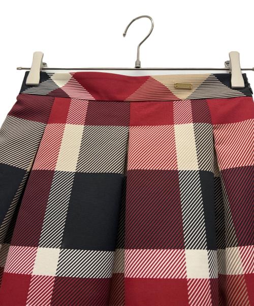 BLUE LABEL CRESTBRIDGE（ブルーレーベルクレストブリッジ）BLUE LABEL CRESTBRIDGE (ブルーレーベルクレストブリッジ) スカート ブラウン サイズ:34の古着・服飾アイテム
