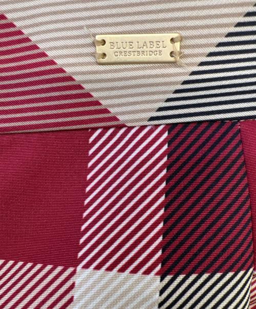 BLUE LABEL CRESTBRIDGE（ブルーレーベルクレストブリッジ）BLUE LABEL CRESTBRIDGE (ブルーレーベルクレストブリッジ) スカート ブラウン サイズ:34の古着・服飾アイテム
