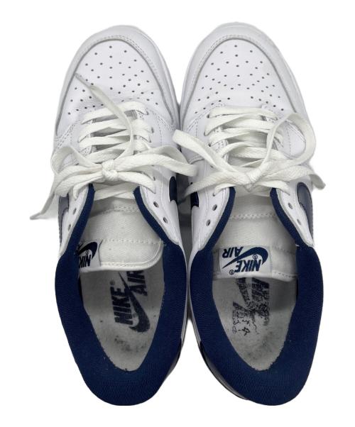 NIKE（ナイキ）NIKE (ナイキ) Air Jordan 1 Low ホワイト×ネイビー サイズ:27の古着・服飾アイテム