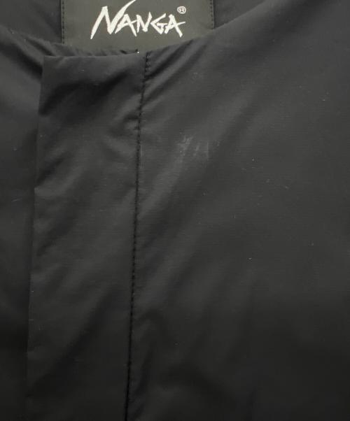 NANGA（ナンガ）NANGA (ナンガ) URBAN RESEARCH DOORS (アーバンリサーチドアーズ) インナーダウンジャケット ブラック サイズ:Mの古着・服飾アイテム
