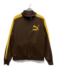 PUMA（プーマ）の古着「トラックジャケット」｜ブラウン