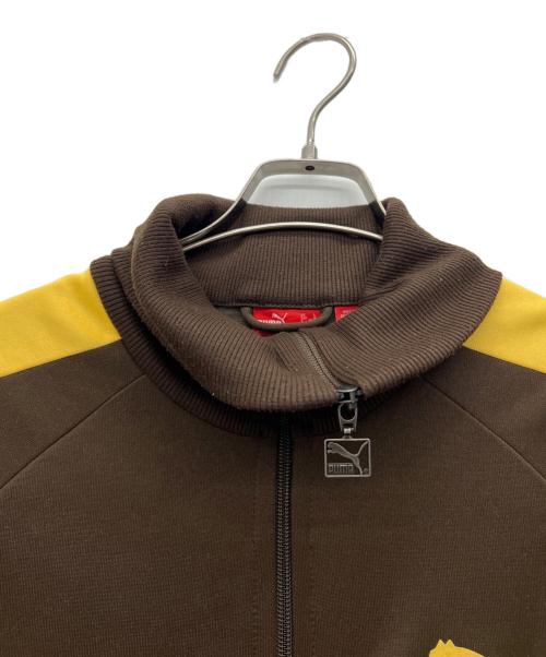 PUMA（プーマ）PUMA (プーマ) トラックジャケット ブラウン サイズ:Lの古着・服飾アイテム