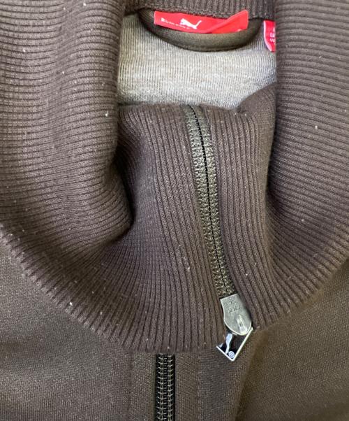 PUMA（プーマ）PUMA (プーマ) トラックジャケット ブラウン サイズ:Lの古着・服飾アイテム
