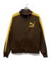 PUMA（プーマ）の古着「トラックジャケット」｜ブラウン