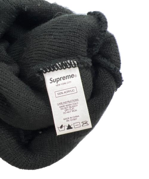 SUPREME（シュプリーム）SUPREME (シュプリーム) ニットキャップ ブラックの古着・服飾アイテム