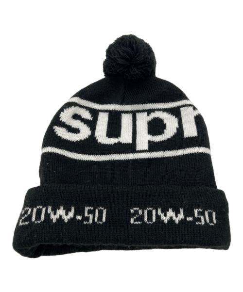 SUPREME（シュプリーム）SUPREME (シュプリーム) ニットキャップ ブラックの古着・服飾アイテム