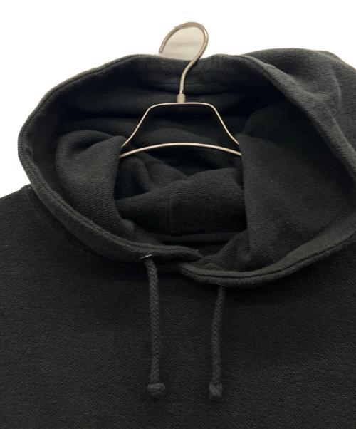 stussy（ステューシー）stussy (ステューシー) Felt Applique Hoodie ホワイト×ブラック サイズ:Mの古着・服飾アイテム