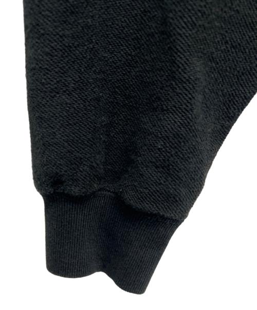 stussy（ステューシー）stussy (ステューシー) Felt Applique Hoodie ホワイト×ブラック サイズ:Mの古着・服飾アイテム