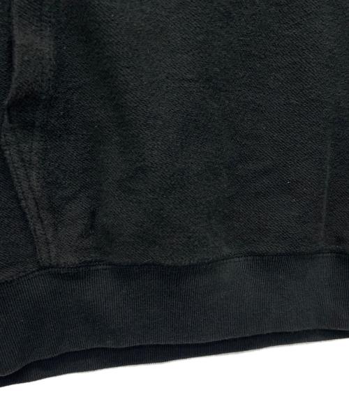 stussy（ステューシー）stussy (ステューシー) Felt Applique Hoodie ホワイト×ブラック サイズ:Mの古着・服飾アイテム