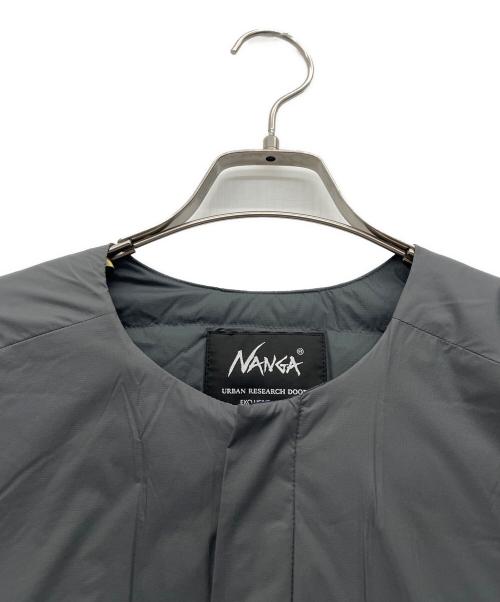 NANGA（ナンガ）NANGA (ナンガ) URBAN RESEARCH DOORS (アーバンリサーチドアーズ) ダウンジャケット グレー サイズ:Mの古着・服飾アイテム