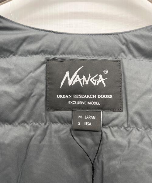 NANGA（ナンガ）NANGA (ナンガ) URBAN RESEARCH DOORS (アーバンリサーチドアーズ) ダウンジャケット グレー サイズ:Mの古着・服飾アイテム