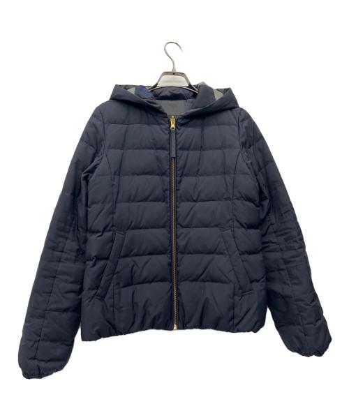 BLUE LABEL CRESTBRIDGE（ブルーレーベルクレストブリッジ）BLUE LABEL CRESTBRIDGE (ブルーレーベルクレストブリッジ) リバーシブルダウンジャケット ネイビー サイズ:38の古着・服飾アイテム
