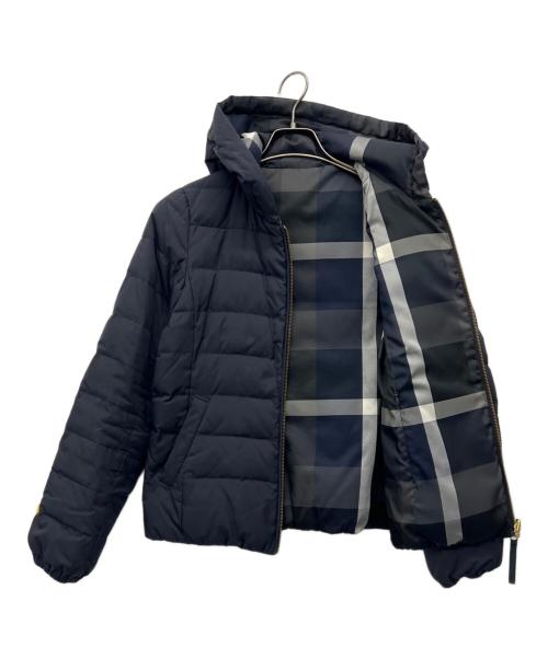 BLUE LABEL CRESTBRIDGE（ブルーレーベルクレストブリッジ）BLUE LABEL CRESTBRIDGE (ブルーレーベルクレストブリッジ) リバーシブルダウンジャケット ネイビー サイズ:38の古着・服飾アイテム