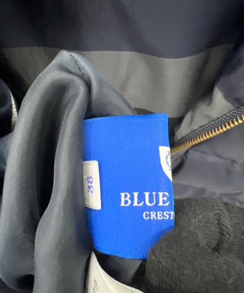 BLUE LABEL CRESTBRIDGE（ブルーレーベルクレストブリッジ）BLUE LABEL CRESTBRIDGE (ブルーレーベルクレストブリッジ) リバーシブルダウンジャケット ネイビー サイズ:38の古着・服飾アイテム