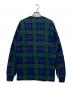 POLO RALPH LAUREN (ポロ・ラルフローレン) 長袖カットソー ネイビー×グリーン サイズ:L：5000円