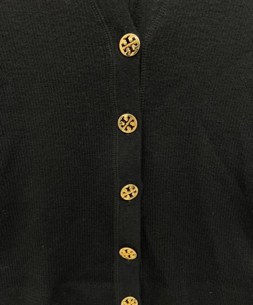 TORY BURCH（トリーバーチ）TORY BURCH (トリーバーチ) 厚手カーディガン ブラック サイズ:XSの古着・服飾アイテム