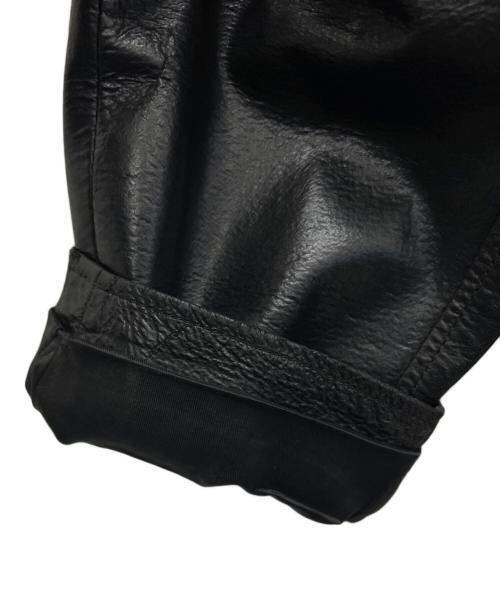 GUESS（ゲス）GUESS (ゲス) シングルライダースジャケット ブラック サイズ:Mの古着・服飾アイテム