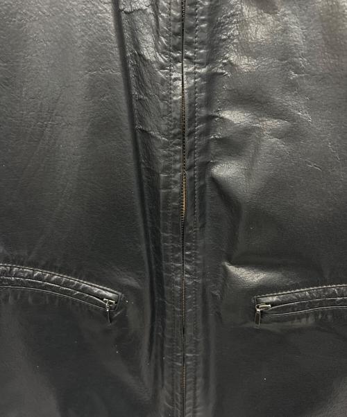 GUESS（ゲス）GUESS (ゲス) シングルライダースジャケット ブラック サイズ:Mの古着・服飾アイテム