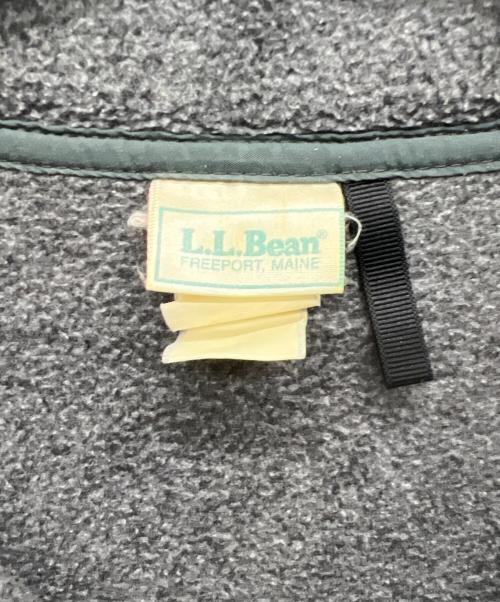 L.L.Bean（エルエルビーン）L.L.Bean (エルエルビーン) スナップTフリースジャケット グレー サイズ:不明の古着・服飾アイテム