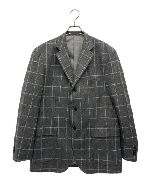 NO BRAND（ノーブランド）NO BRAND (ノーブランド) テーラードジャケット グレー サイズ:50Lの古着・服飾アイテム