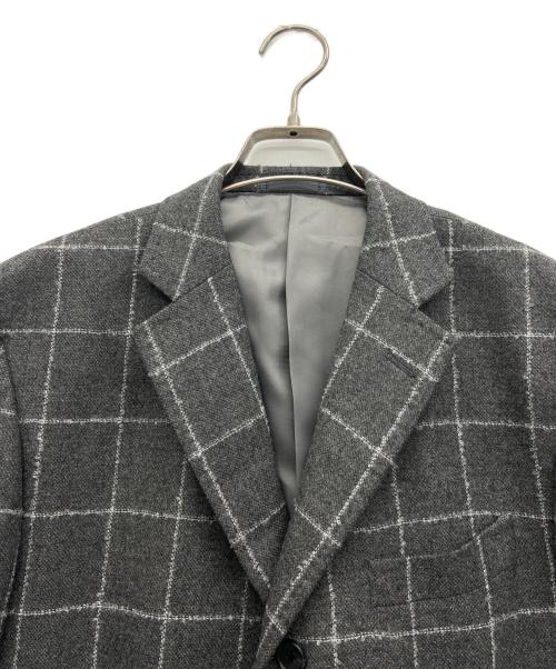 NO BRAND（ノーブランド）NO BRAND (ノーブランド) テーラードジャケット グレー サイズ:50Lの古着・服飾アイテム