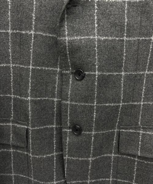 NO BRAND（ノーブランド）NO BRAND (ノーブランド) テーラードジャケット グレー サイズ:50Lの古着・服飾アイテム