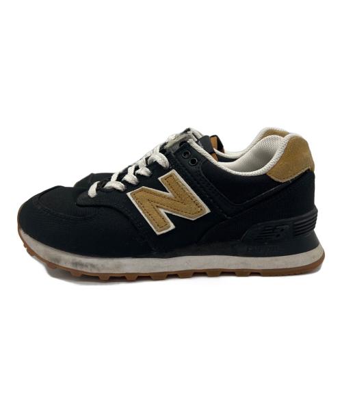 NEW BALANCE（ニューバランス）NEW BALANCE (ニューバランス) ニューバランス574 ブラック サイズ:23.5の古着・服飾アイテム