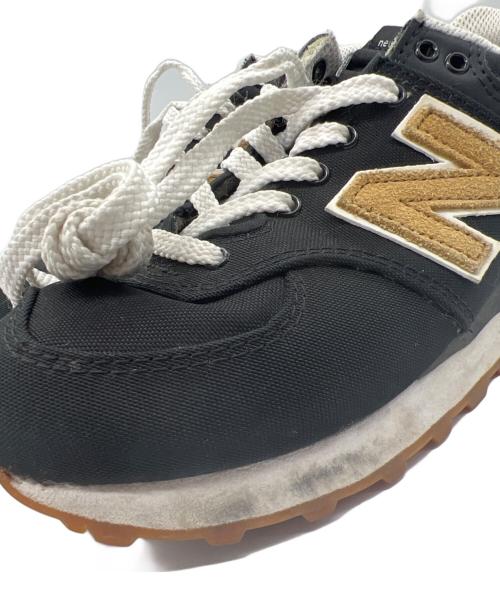 NEW BALANCE（ニューバランス）NEW BALANCE (ニューバランス) ニューバランス574 ブラック サイズ:23.5の古着・服飾アイテム