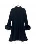 TO BE CHIC (トゥービーシック) ウールコート ブラック サイズ:40：8000円