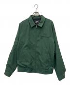 stussyステューシー）の古着「スイングトップ」｜グリーン