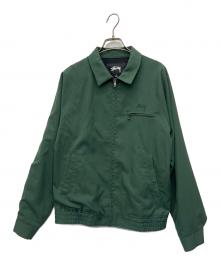 stussy（ステューシー）の古着「スイングトップ」｜グリーン