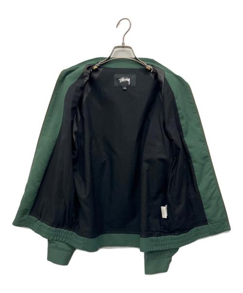 stussy（ステューシー）stussy (ステューシー) スイングトップ グリーン サイズ:Sの古着・服飾アイテム