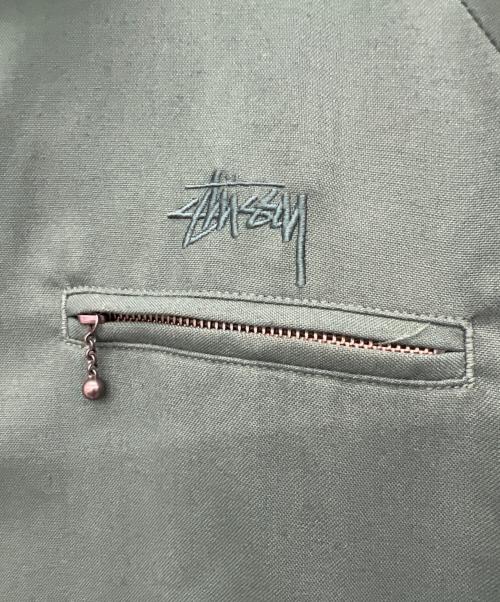 stussy（ステューシー）stussy (ステューシー) スイングトップ グリーン サイズ:Sの古着・服飾アイテム