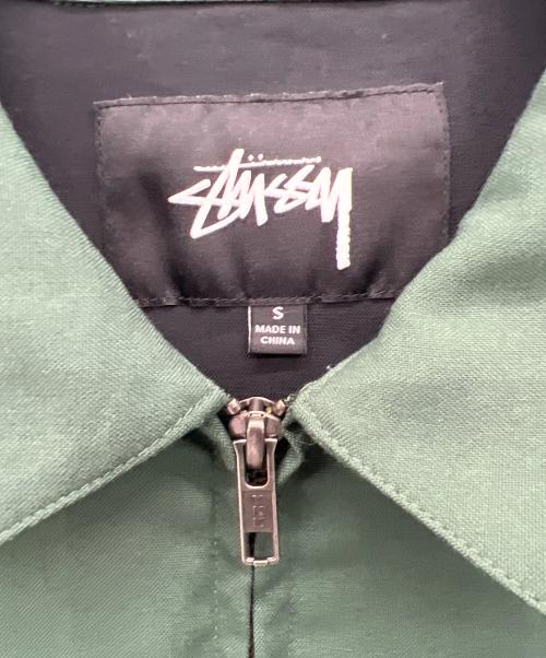 stussy（ステューシー）stussy (ステューシー) スイングトップ グリーン サイズ:Sの古着・服飾アイテム